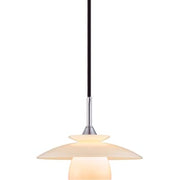 SCANDINAVIA Pendel Ø20 opal/krom
