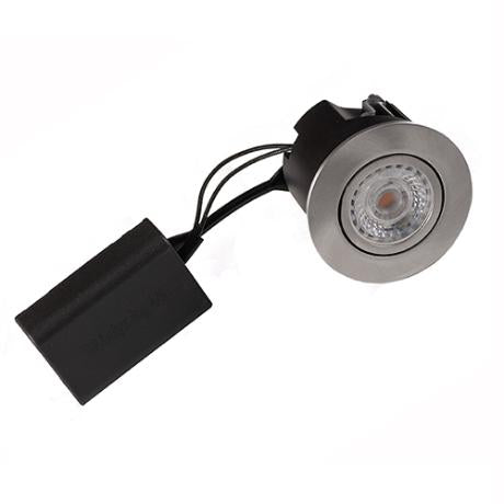 DIOSPOT OPTI rund stål + Diolux R5d 927 400lm 60°