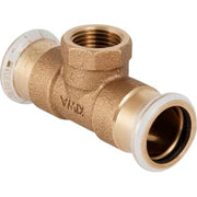 28 x 3/4" x 28 mm Tee CU muffe/muffe Mapress