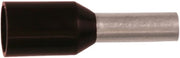 Isoleret ABIKO terminalrør KA1,5-8ETT 1,5mm2 L8 Sort