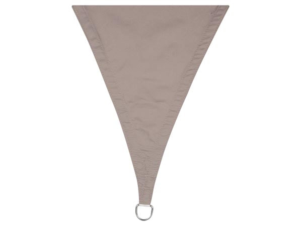 Kvadratisk solsejl - 3,6 x 3,6m VARM GRÅ