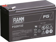FIAMM BLYBATTERI 12V/7,2AH/6,35MM SP.SKO