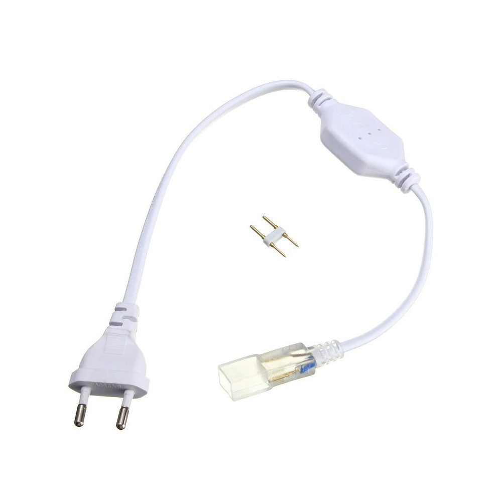 IP65 RGBIC LED strip med endeprop, 230V, 12W/meter LED Strip