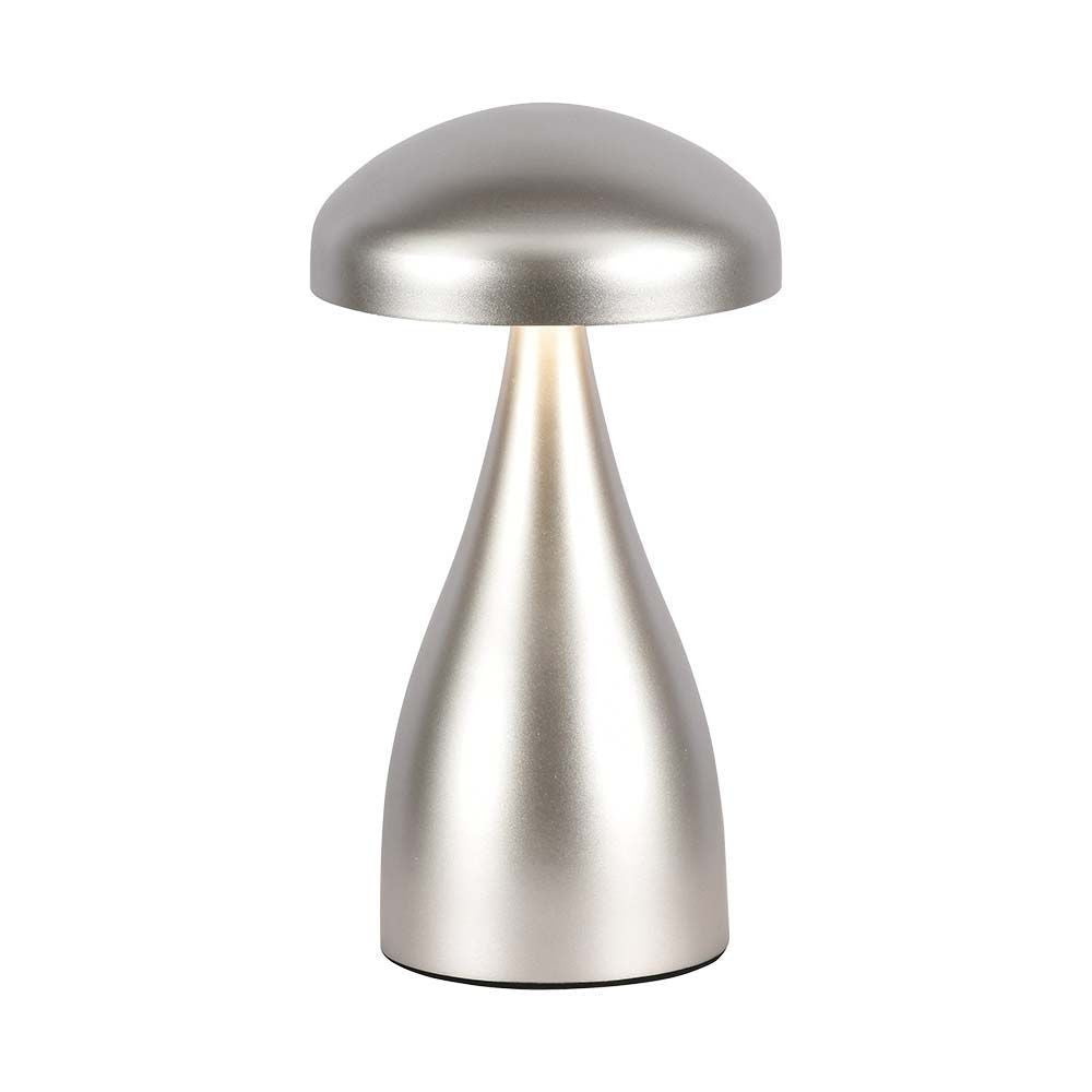 V-Tac Opladelig CCT Bordlampe - Champagne/Guld, IP20, Touch Dæmpbar, Model Mini, 1W, 55lm