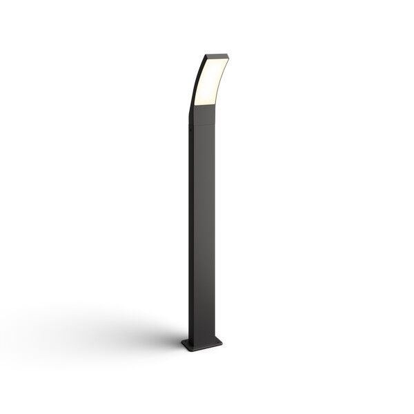 PHILIPS Splay søjlelampe 12W LED IP44 Antracit