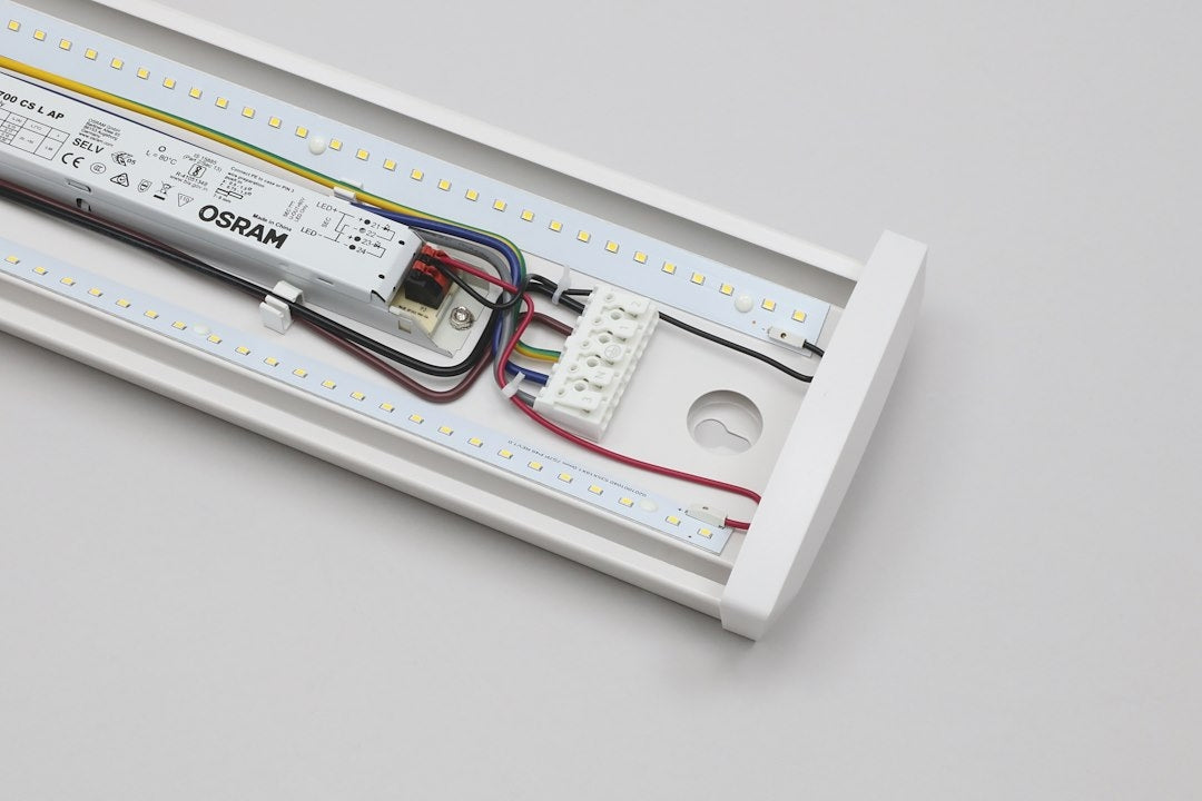 50W LED Armatur 4000K 6500Lm IP 44 opal