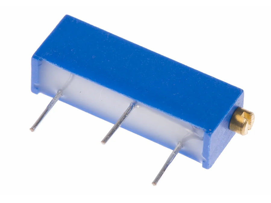 Multiturn trimmepotmeter - 5kOhm, 19mm, 750mW, ±10% (CM)