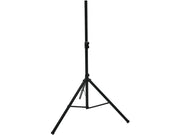 Højttalerstativ - Ø35mm fatning, Sort (100-183cm maks. 30kg)