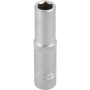 Tecos top, sekskant, 1/4", lang, 7 x 50 mm