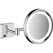 Hansgrohe AddStoris barberspejl 2arme/3xforstør m/LED lys, krom