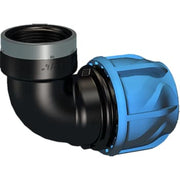 +GF+ iJOINT 32 mm x 3/4" vinkel 90° med muffe, PP, PN16