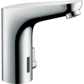 Hansgrohe Focus elektronisk håndvaskarmatur med temperaturregulering, 6V, krom