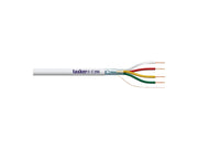 Multikabel, skærmet - 4x0,22mm² trådet hvid (metervare)