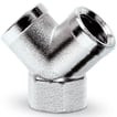 BSP adaptor-female Y connector-3/8 thread 2043 3/8  PIPE AND TUBING FITTING