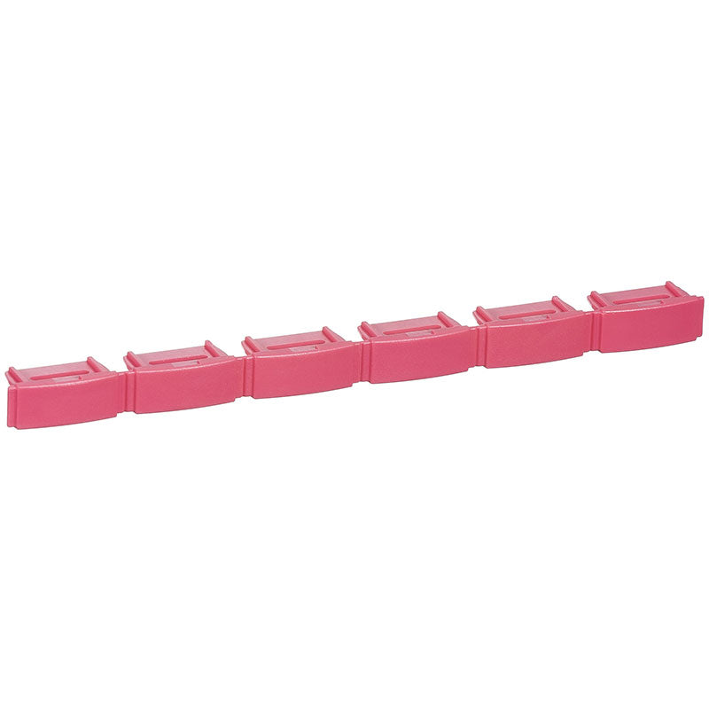 Farvekode for Patchpanel Rød 6 stk. pakning