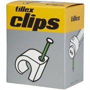 Clips 2-4 16mm sømlængde natur - 100 stk.