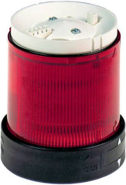 Harmony XVB Ø70 mm lystårn lysmodul med fast LED lys og 24VAC/DC i rød farve