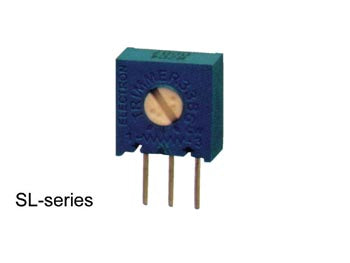 Trimmepotmeter - Single turn, 1kOhm, 500mW, ±10%