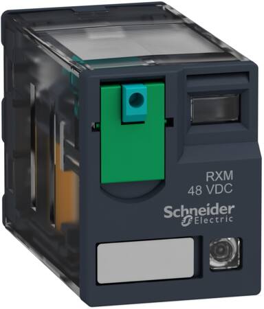 STIKBENSRELÆ 10A 3C/O LED 24VDC