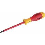 Skruetrækker - Isoleret 1000V, Spor, 100 mm.
