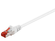 S/FTP netværkskabel - CAT6 PiMF, Hvid (0,5m)