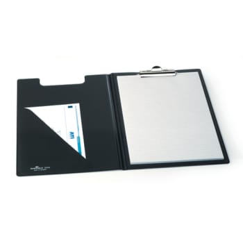 Blokholder, sort, A4, dobbelt