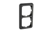 DESIGN+C Ramme 2x1M Antracit
