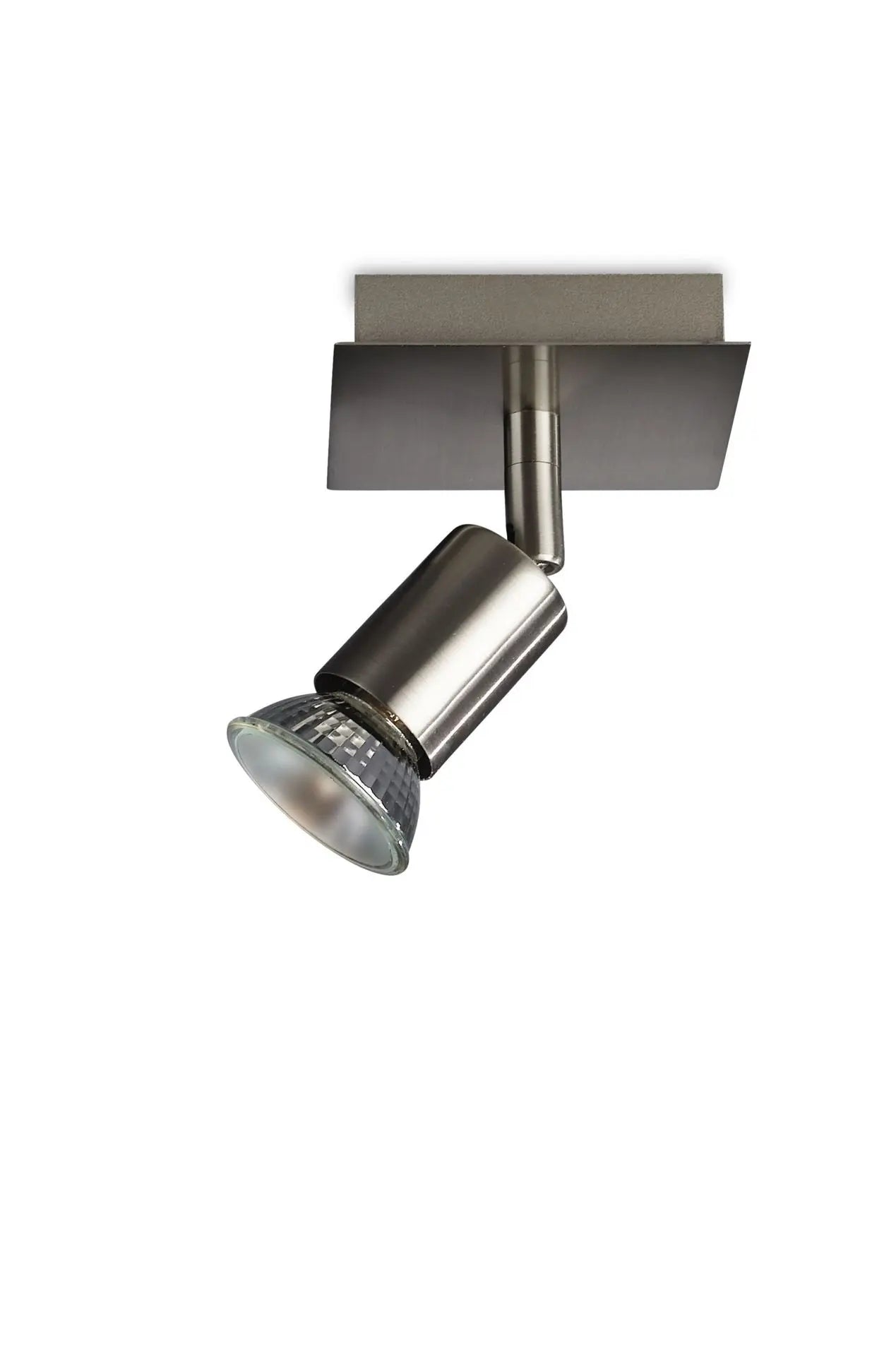 CARREA single spot nickel 1x50W 230V