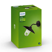Hammock wall lantern black 1x60W 230V