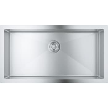 GROHE K700 Rustfri stålvask, under/planlimet/nedfældet 864x464mm