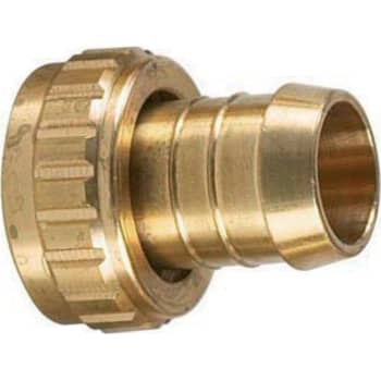 Forskruening 1/2" - 1/2", messing