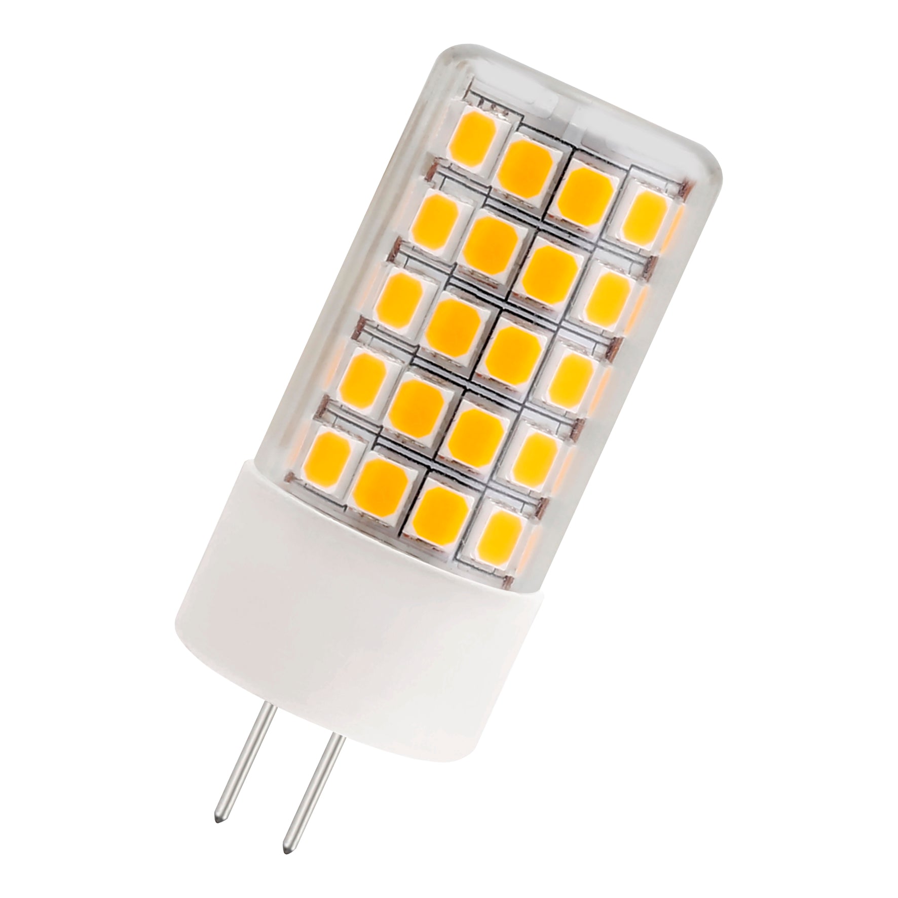 LED stiftpære - 12V 4,5W Dæmpbar, GY6.35 sok. (2700K)