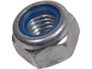 Møtrik, selvlåsende - M6 x 6mm, HEX-10mm (25 stk.)