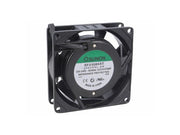 AC blæser - 80x80x25mm 230V m. glideleje, 2 ledn.