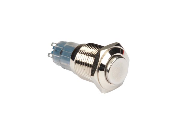 ProSwitch - Vandalsikret stålkontakt, 2P ON-ON Ø16mm