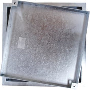 Jesmig 600 x 79 mm brønddæksel til integrerede fliser, 5 t