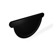 PREFA Endebund 333 Halv Rund Rende Sort 9005 P.10