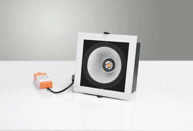 DOWNLIGHT MD-251, LED, 1X10W, HVID/SORT, IP21