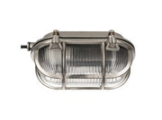 Skotlampe - AHOI, E27, Alu. nikkel (til indendørs brug)