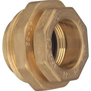Isiflo 40 x 38 mm reduktionsindlæg, messing, PN16