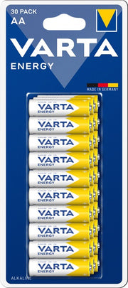ENERGY AA/LR6 alkaline batteri - 1,5V (30 stk.)