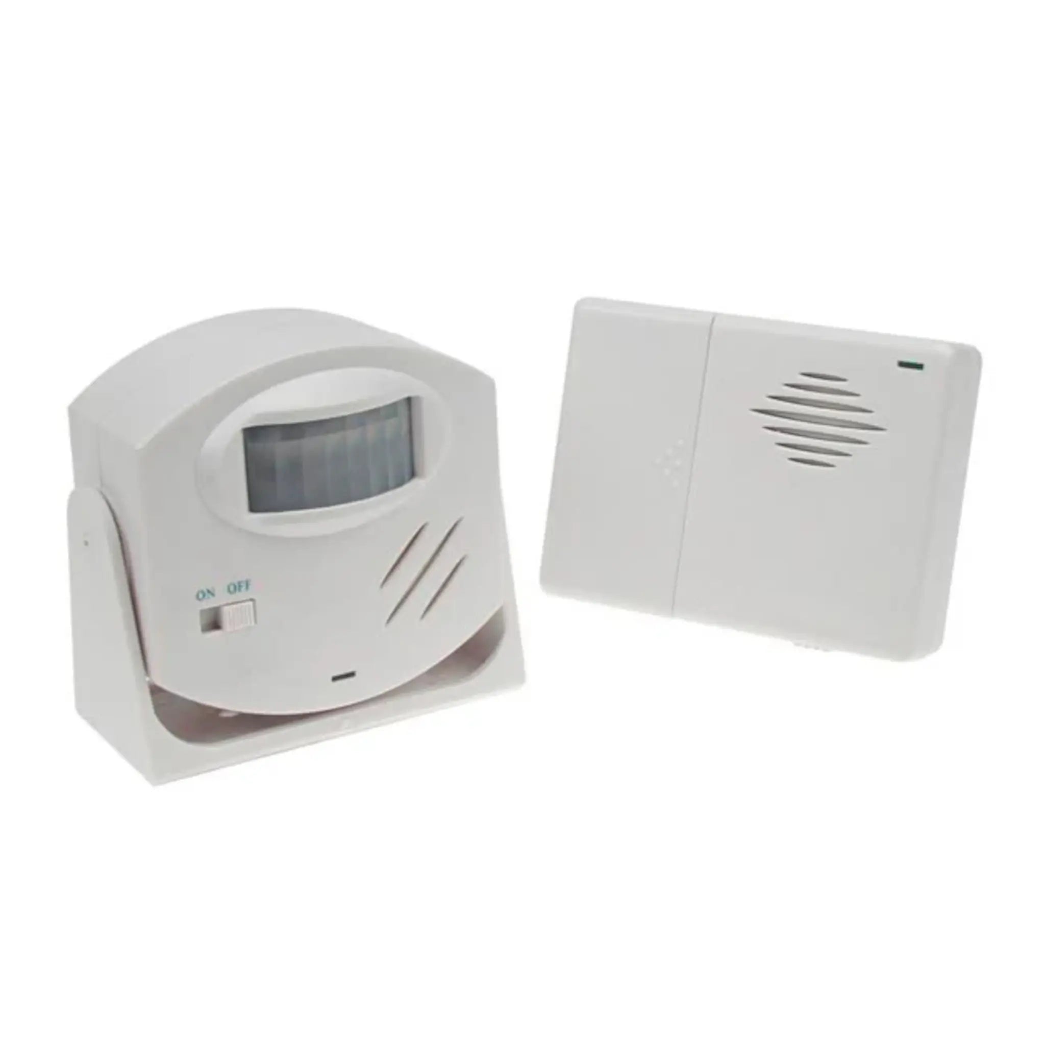 Dørklokke m. PIR detektor (10m rækkevidde, 2 ringetoner)