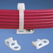 Anker for kabelbinder 6mm hul M5 hvid