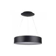 V-Tac 30W LED lysekrone - Sort, blødt lys, dæmpbar, varm hvid, inkl. lyskilde - 3 års garanti