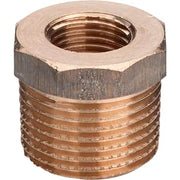 2" x 1/2" nippelmuffe, rødgods Silicium Bronze