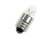Dværglampe - 2.2V / 300mA / 0.66W, Linse, E10 (Ø9x22mm)