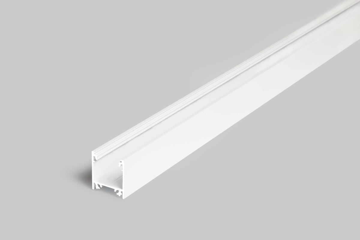 DIOFLEX Alu profil LINEA20 F/TY 2m hvid