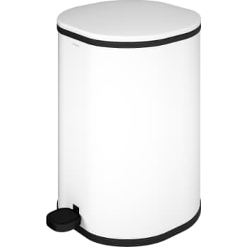 Cosmic Waste Bin Matte White