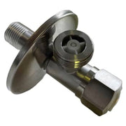 DRJ rustfri stopventil 1/2x3/4