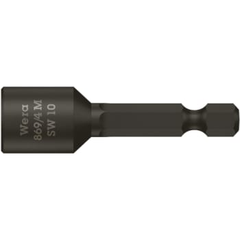 Wera magnettop 869/4 M, 6-kant, 1/4", 8,0 x 50 mm